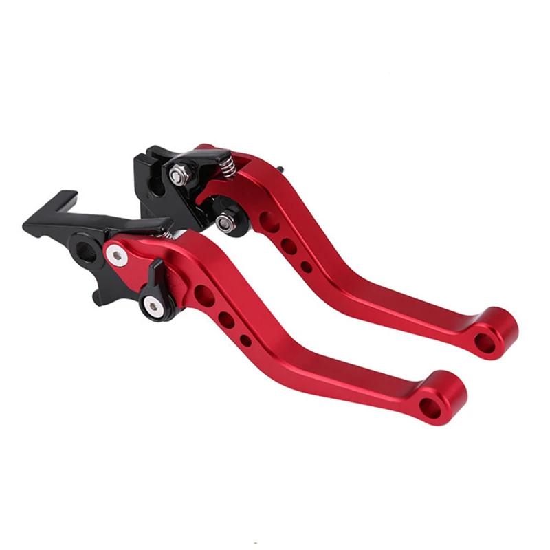 Universal Motorcycle Brake levers Motorcycle Accessories Modified Horn Adjustable Hand Lever GY6
