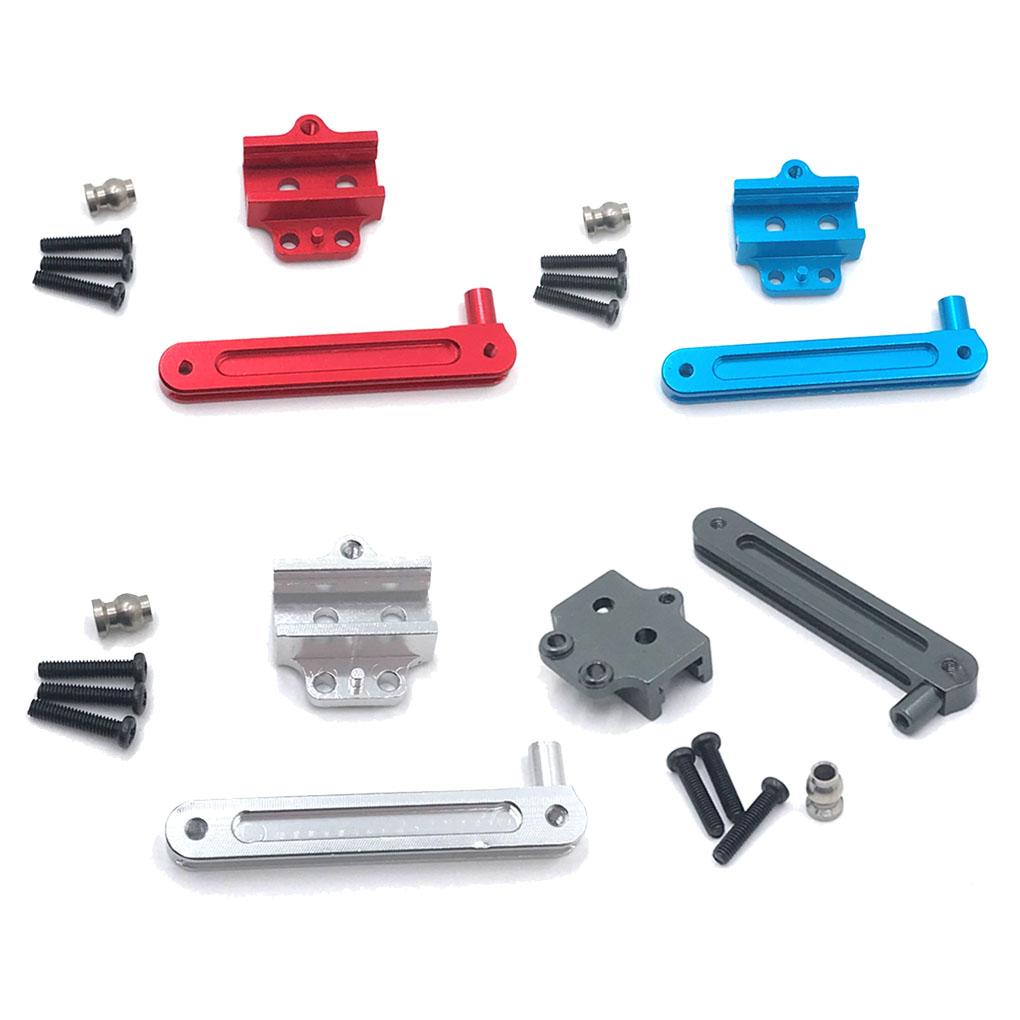 1 Set RC Parts Steering Kit Professional Wear-resistant Multicolor Off-road Vehicle Replacement for 12428 12423