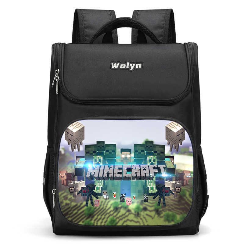 Mochila Escolar 3D Ligera de Gran Capacidad Para Niños Unisex Bolsa de Tela Oxford