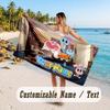 Personalized Beach Towel,Amazing World of Gumball Custom Printed Name Text, Super Absorbent Towel For Beach Vacation