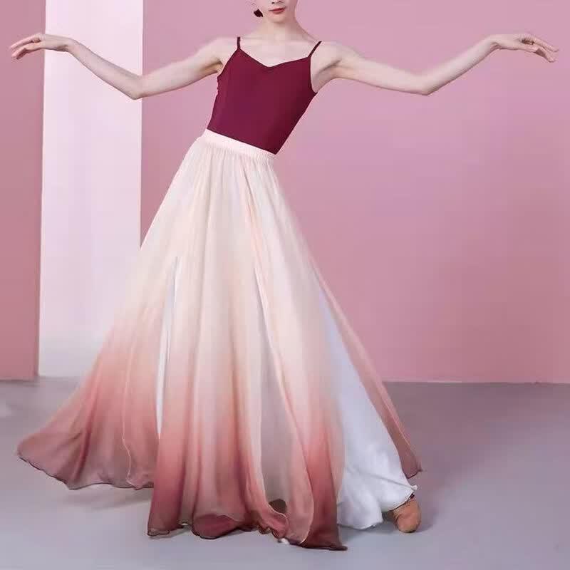 Women s Flowy Classical Chinese Dance Performance Dress 80