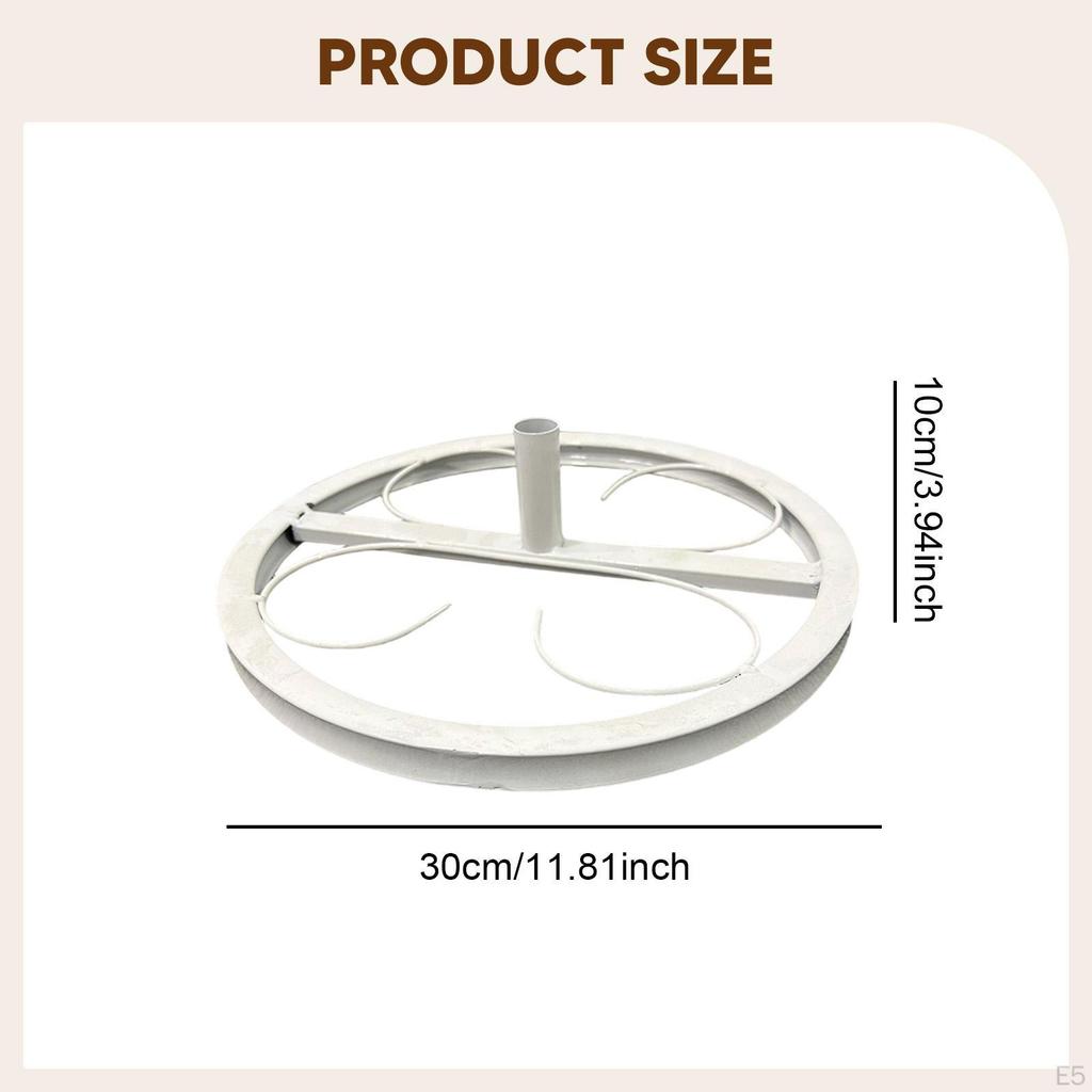 Flower Pole Display Stand Base for Large Floor Standing Flowers,DIY,Multifunction Easy To Use