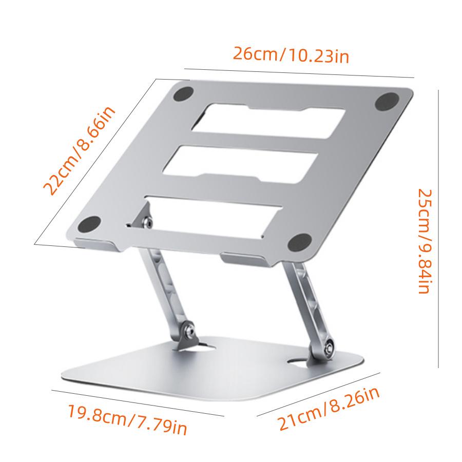 Aluminum Alloy Folding Laptop Stand for Office and Gaming