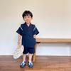Comme Ca Ism Jinbei Navy (Japanese Kimono) 23-92UI01-204, 80-90cm,