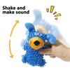 Cartoon Pet Shake Sound Toy Creative Pet Chew Plush Toy Pet Supplies Cleaning Tooth Chew Toy  Gift
