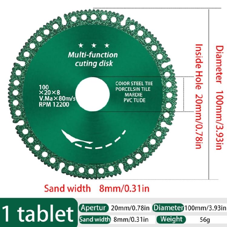 Tile Ceramic Granite- Marble Cutting Blade For Angle Grinder 100mm Cutting Disc