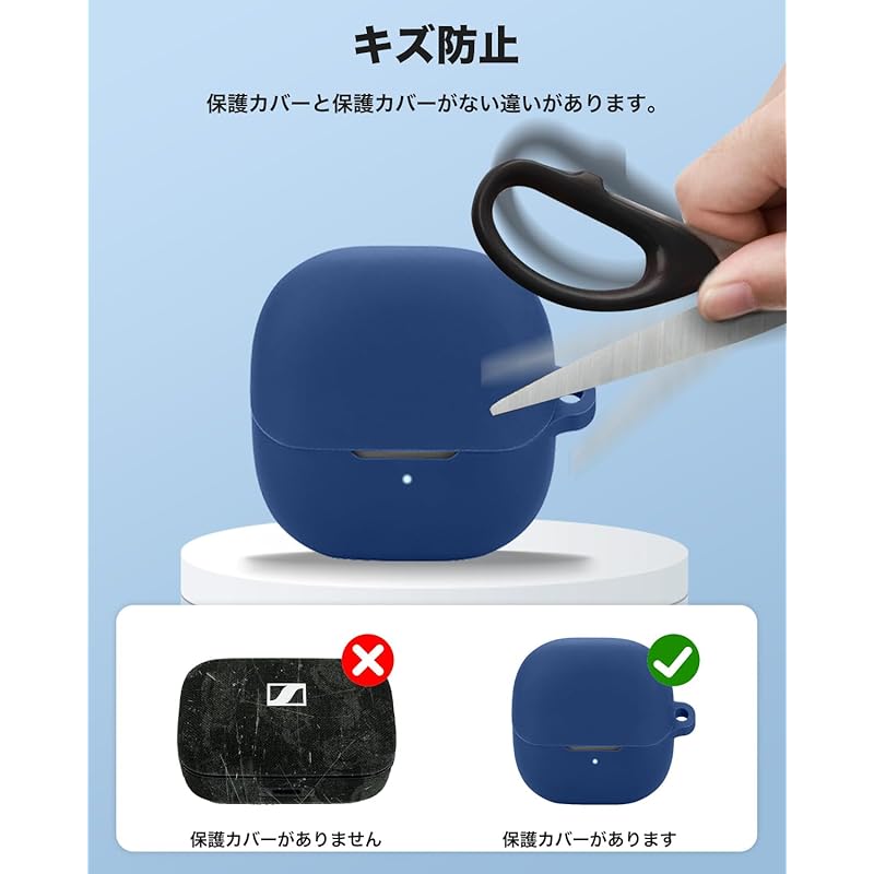Xiaomi Buds 5 for case YAJOJO wireless earphones charging case cover With carabiner and key chain silicone protective case Fall prevention Shockproof