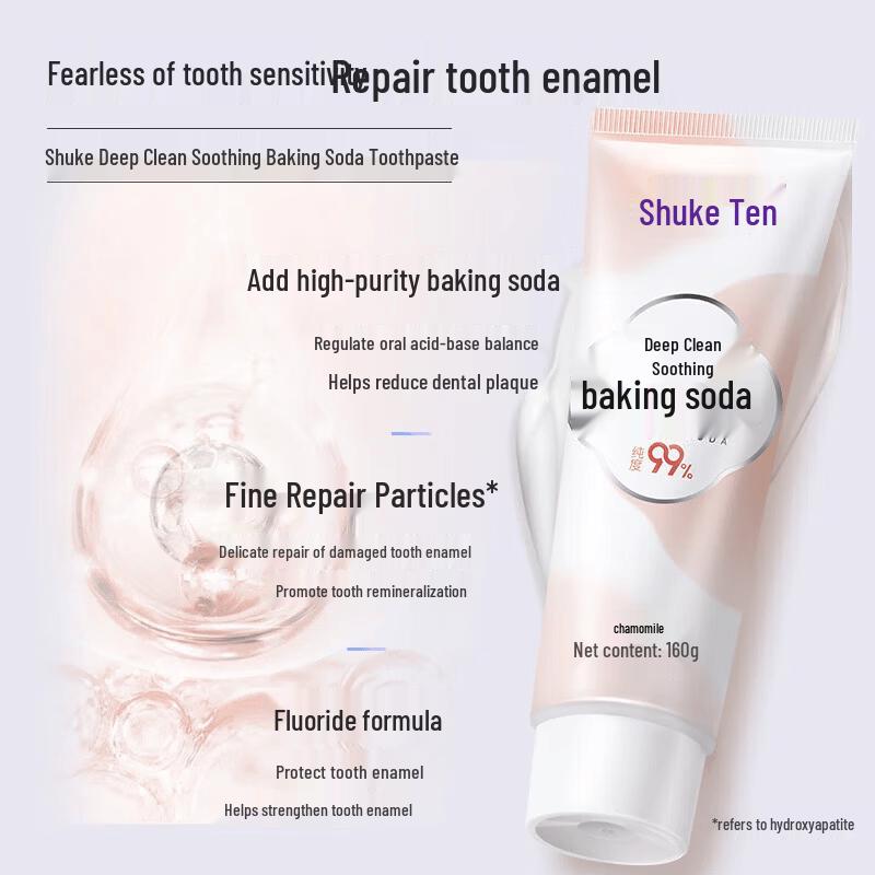 Suke Baking Soda Whitening Fluoride Toothpaste