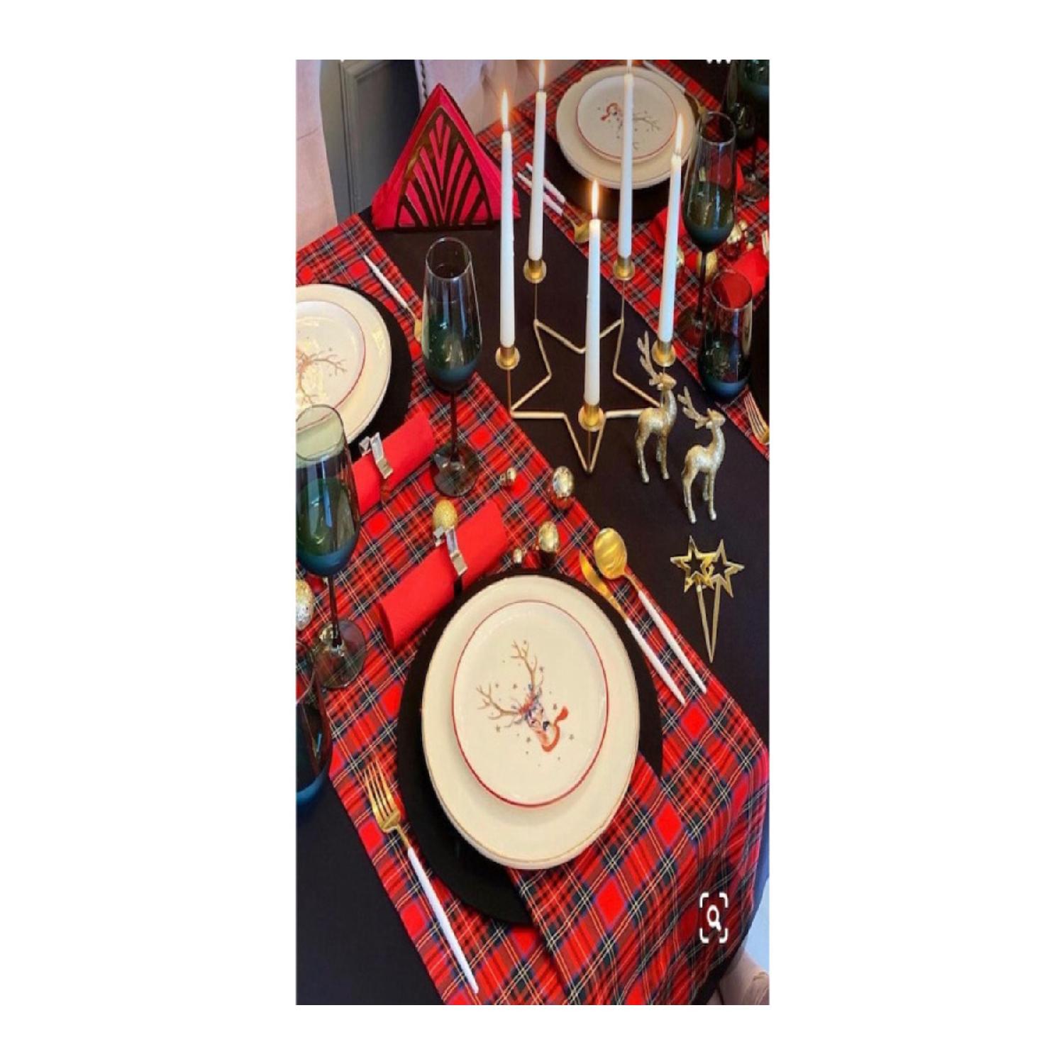 

Рождество Новый Год Новый Год Шотландский Клетчатый Бегун 45*150 45 x 150