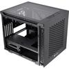 Boîtier pc - thermaltake - divider 200 tg air - noir - 2 ventilateurs - verre trempé