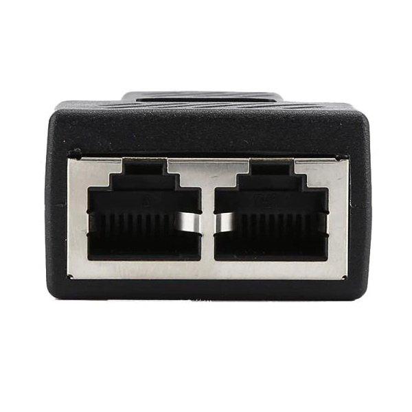Splitter Splitter for Internet Cable SUNROZ RJ45 LAN - 2 X RJ-45 Ethernet Connector (2 Pcs) (A58457-2)