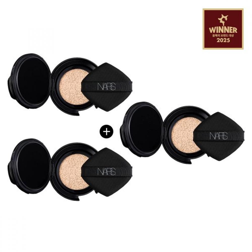 Nars Pure Radiant Protection Aqua Glow Cushion Refill Set 2+1 Namsan