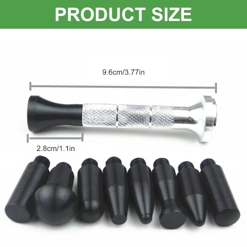 Car Sheet Metal Dent Repair Leveling Pen Professional Car Dent Tap Down Pen Automotive Repair Tool Pit Knocking Pen