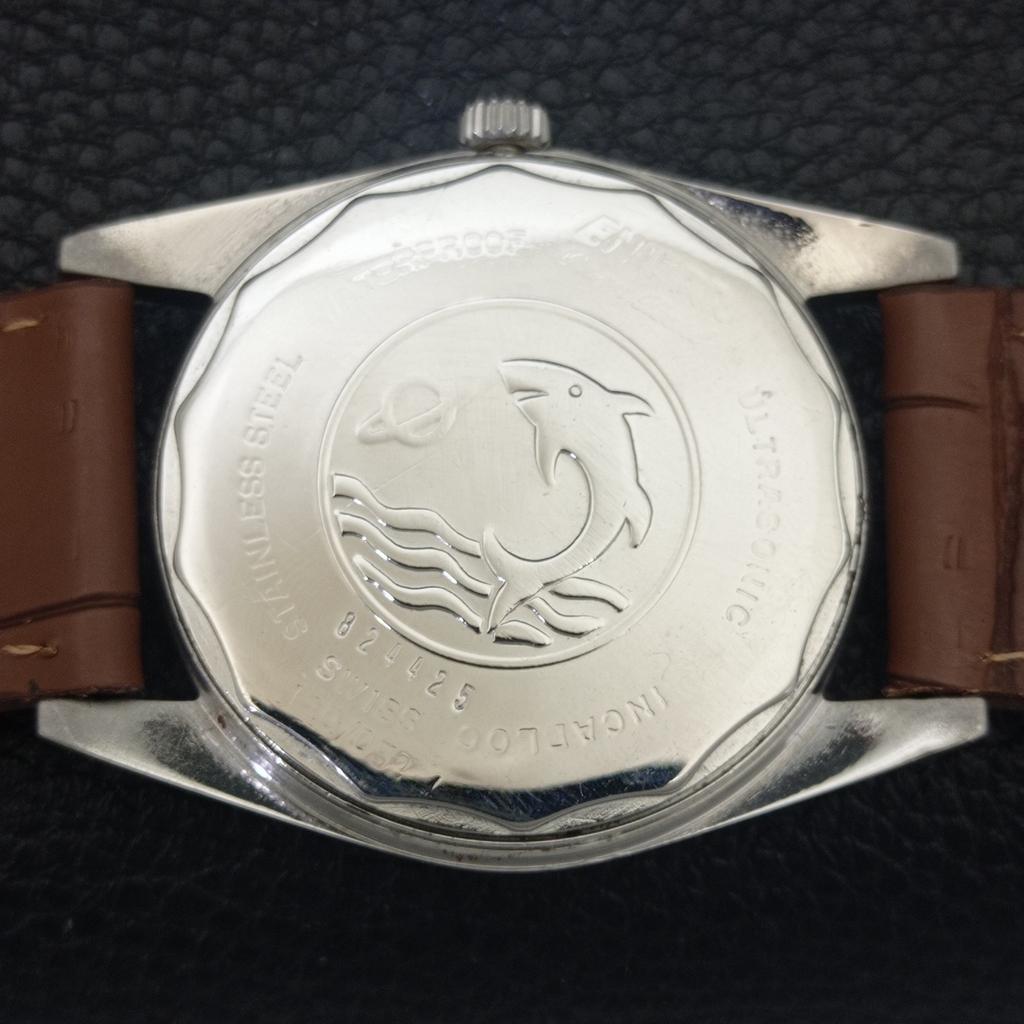 HAND-WINDING VINTAGE ENICAR ULTRASONIC SWISS MENS ORIGINAL DIAL WATCH A703795-1
