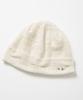 MILLO WOMEN Pointel Symbol Beanie [Ecru]