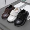 Neueste Kinder Weiche Sohle Schulaufführung Jungen Lederschuhe Schüler Baby Atmungsaktive Flats Kleinkind Kinder Mokassins A