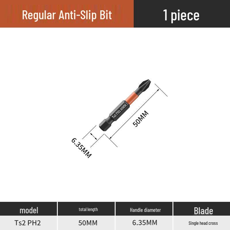 Strong Magnetic Non-Slip Tungsten Steel Phillips Bit Hex Screwdriver Set