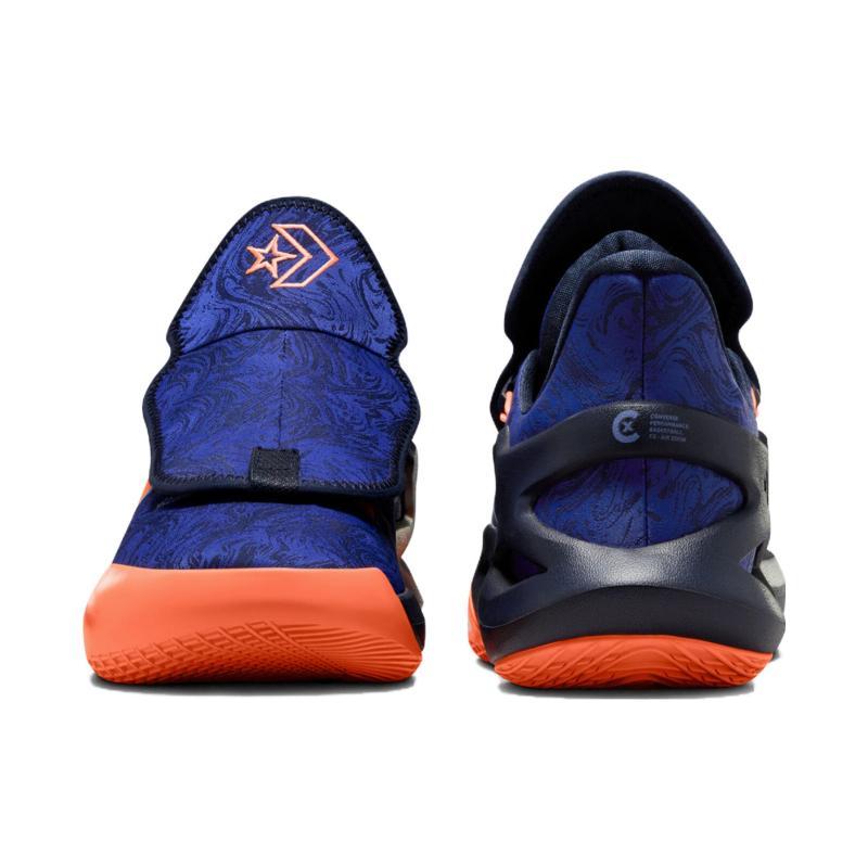 Converse ALL STAR BB TRILLIANT CX Blue Magma Round Toe Lace-up Non-Slip Abrasion Resistant Low-Top Basketball Shoes Unisex Haze Blue