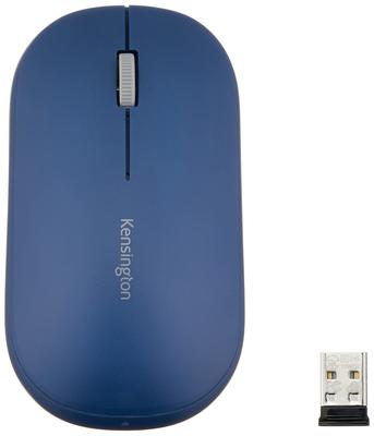Kensington Ratón Inalámbrico Dual K75350JP SureTrack™, Azul,