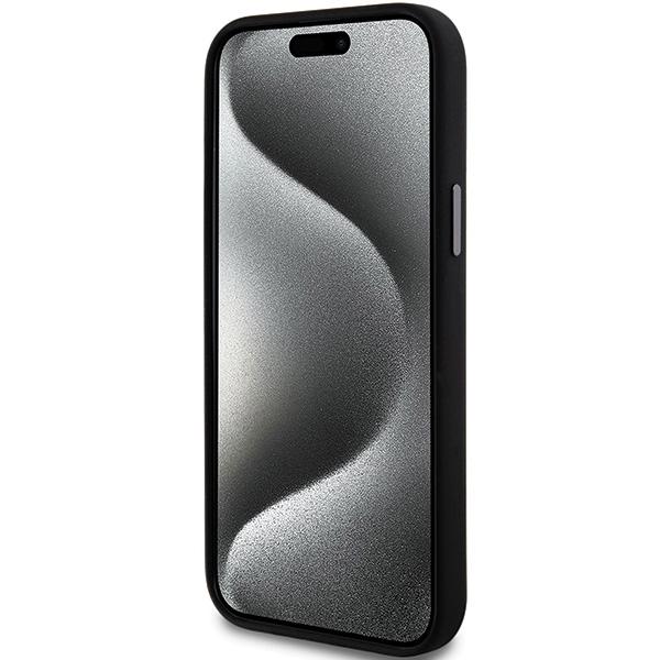 Dkny Dkhcp15Ssmcbsk Iphone 15 / 14 / 136.1 Czarny/Black Hardcase Liquid Silicone Metal Logo