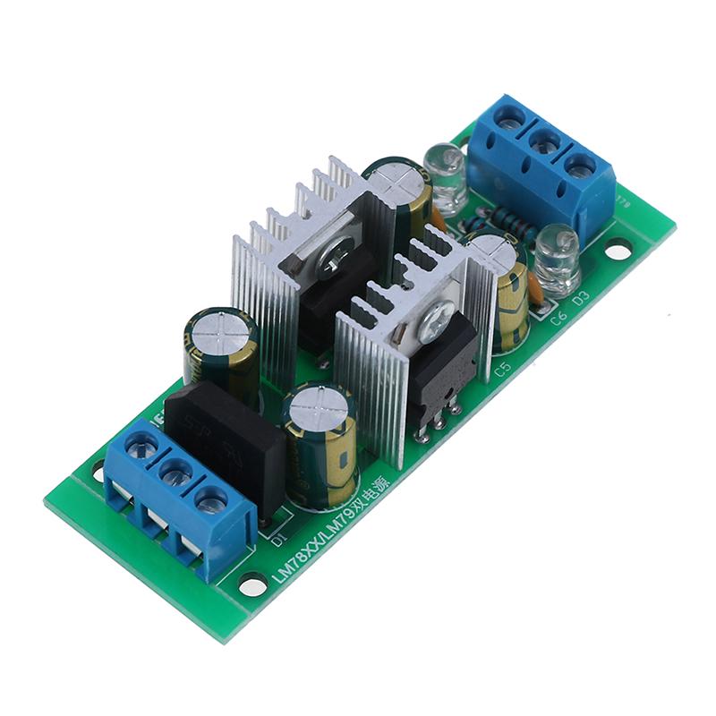 Lm7812 + Lm7912 ±12V Dual Voltage Regulator Rectifier Bridge Power Supply Module