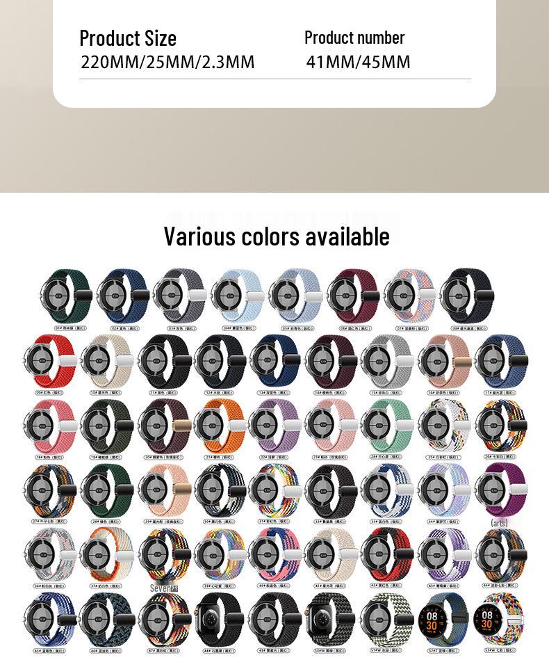 Google Pixel Watch 3 Strap for 41MM/45MM Watches - Cross-Border Compatible