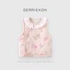 Autumn Winter Girls' Cute Cotton Padded Warm Vest for Newborns