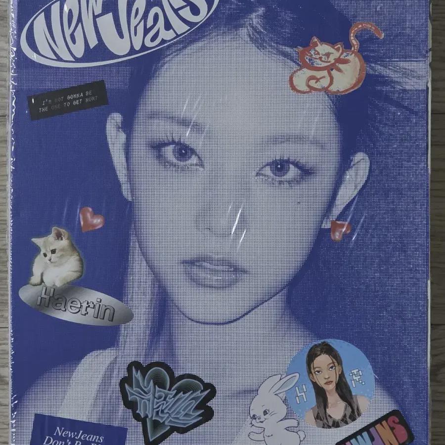 

(нераспечатанный) Newjeans Альбом Bluebook Attention Harrin Bluebook Haerin