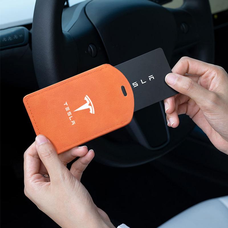 Husa Cheie Senzor NFC pentru Mașină Geantă Chei Card Accesorii Pentru Tesla Model-Y Model-3 Model-X Model-S Cybertruck Roadster SpaceX