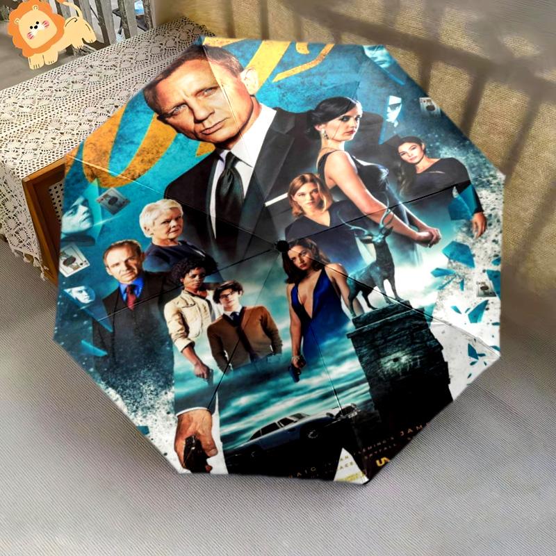 007: Spectre - Espionage Intrigue Folding umbrella travel Portable Gift light outdoor