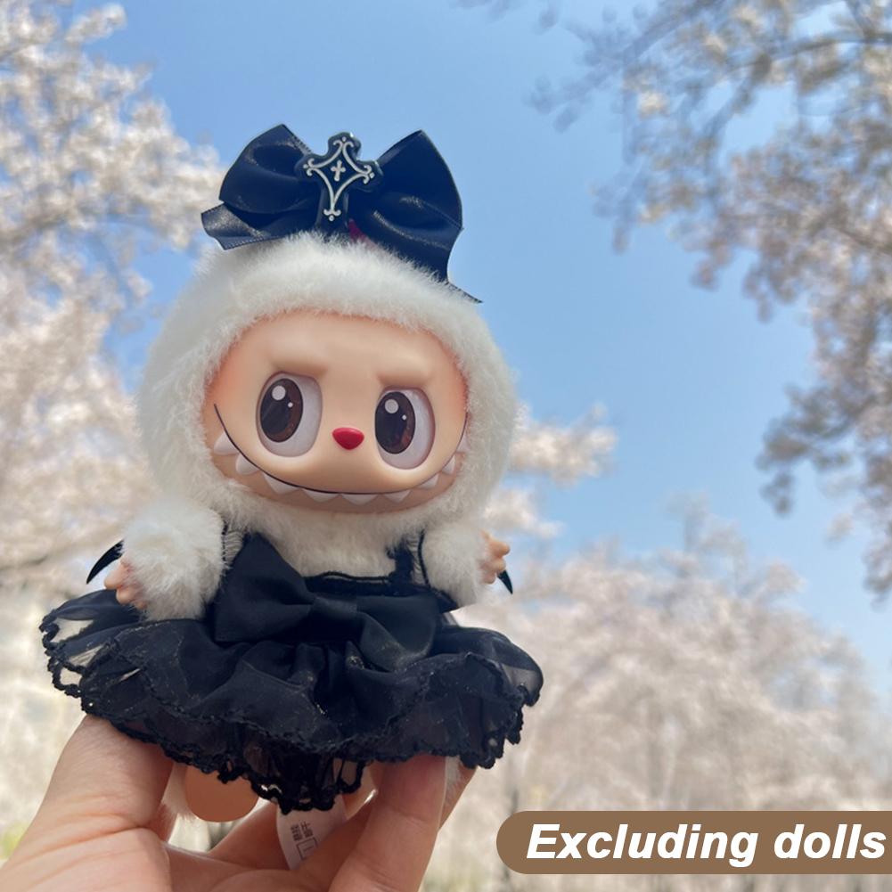 

Для 17см куклы Лабубу Одежда Платье Лолиты Одежда для куклы Подходящие по цвету платья Аксессуары для кукол Милое украшение Маленькая одежда 05#