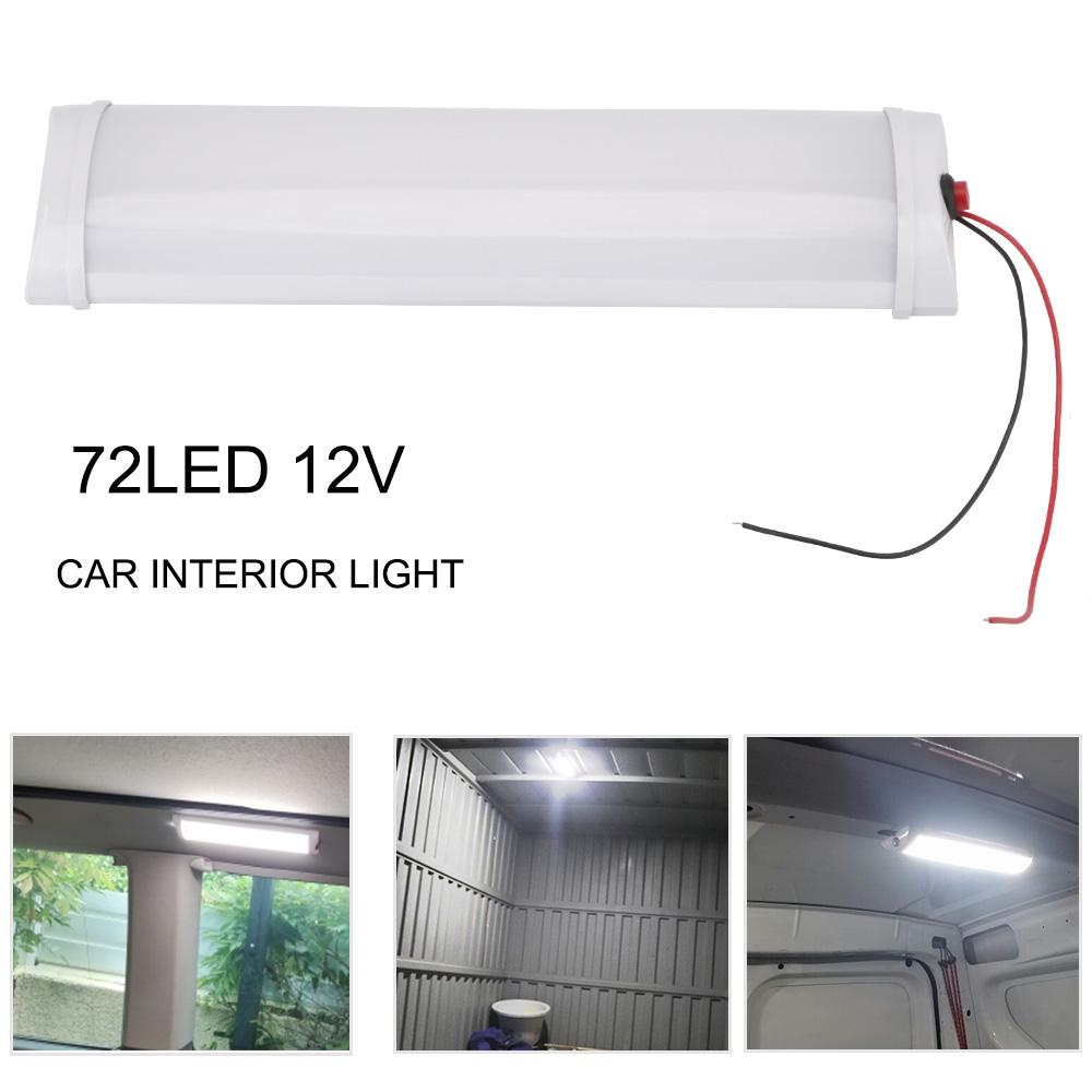Car Interior Led Light Bar Indoor Ceiling Lights For Lorry Truck Camper Ship Reading Lamp 12V 10W