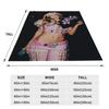 Flannel Throw Blanket Singer Emilia Mernes Cover Emilia Mp3 Warm Plush Blankets Soft Bedding for Bed Livingroom Home Travel Sofa