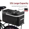 Riding Bike Rear Seat Bag Bicycle Luggage Carrier Rack Cycling Mountain Bike Waterproof Travel Tail Bags Storage Accessories