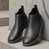 Chelsea Boots Men Retro Brand 2026 Casual Comfortable Fashion Boots Leather