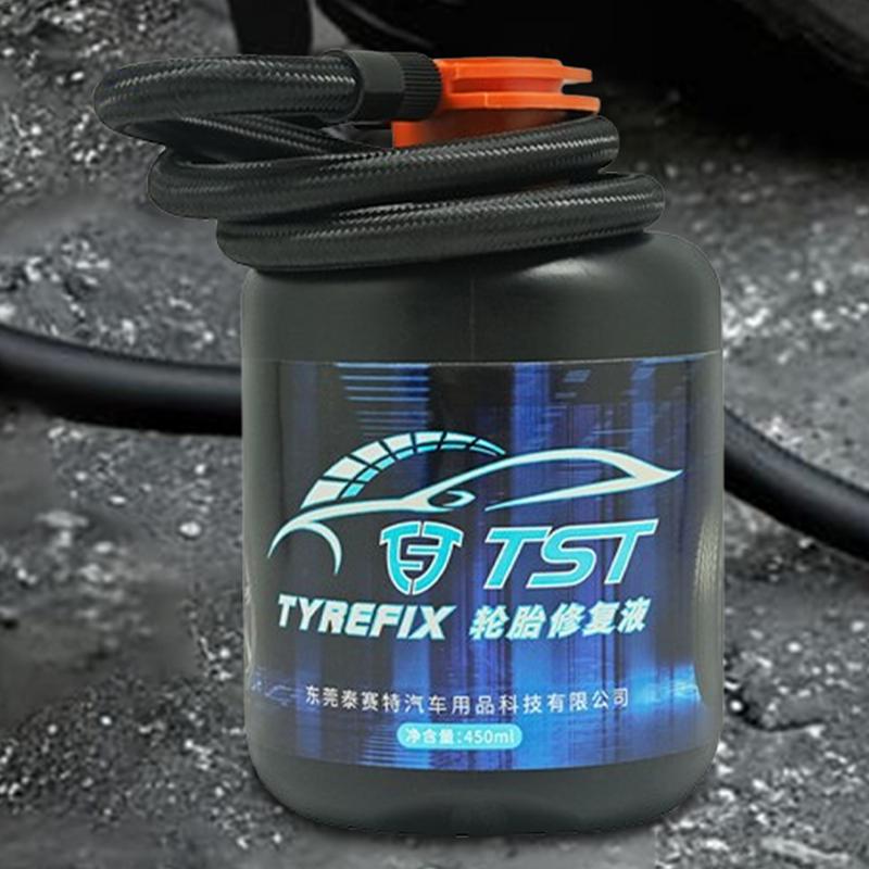 Uszczelniacz do naprawy przebić Narzędzia do naprawy opon 450 ml Automatyczny Uszczelniacz do naprawy opon klasy profesjonalnej Szybki pompowacz Do wszystkich