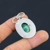 Womens Day Sale 925 Sterling Silver Malachite Stone Trendy Artisan Boho Pendant