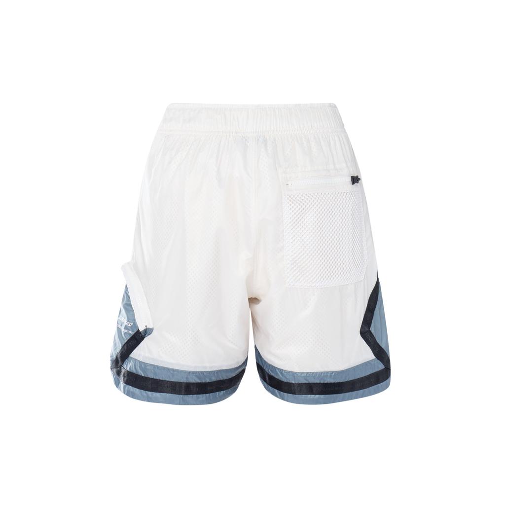 Jordan 23 Engineered Contrast-Weave Mid-Waist Shorts With Drawstring Men Bottoms Phantom White DM1391-030