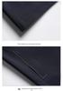 Men's Milk Silk Windproof Jacket - Spring/Autumn Business Casual, Non-Iron, Anti-Wrinkle, Soft Lapel Outerwear