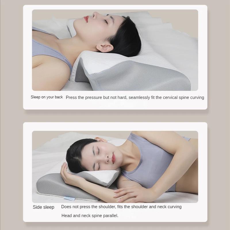 Memory Foam Cervical Pillow Anti-Cervical Pain Sleep Pillow Bedding Ergonomic Pressure Relief Sound Sleep Pillow