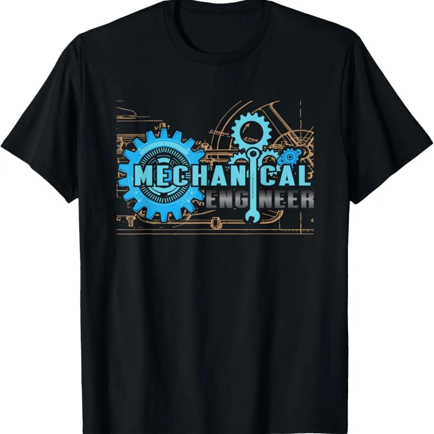 Mechanical Engineer Engineering Students and STEM Enthusiast T-Shirt S