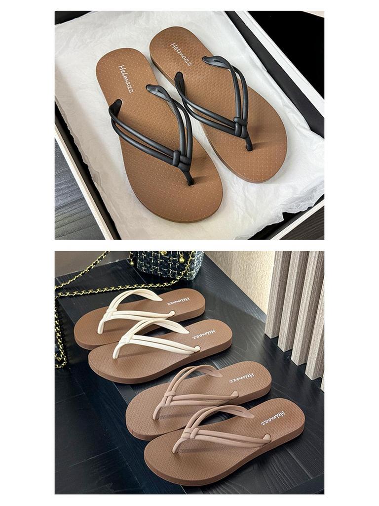 Damen Rutschfeste Sommer-Flip-Flops - Modische, Verschleißfeste Strandsandalen