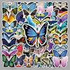 58 Colorful Butterfly & Insect Stickers for Suitcases, Stationery, Journals, and Decoration