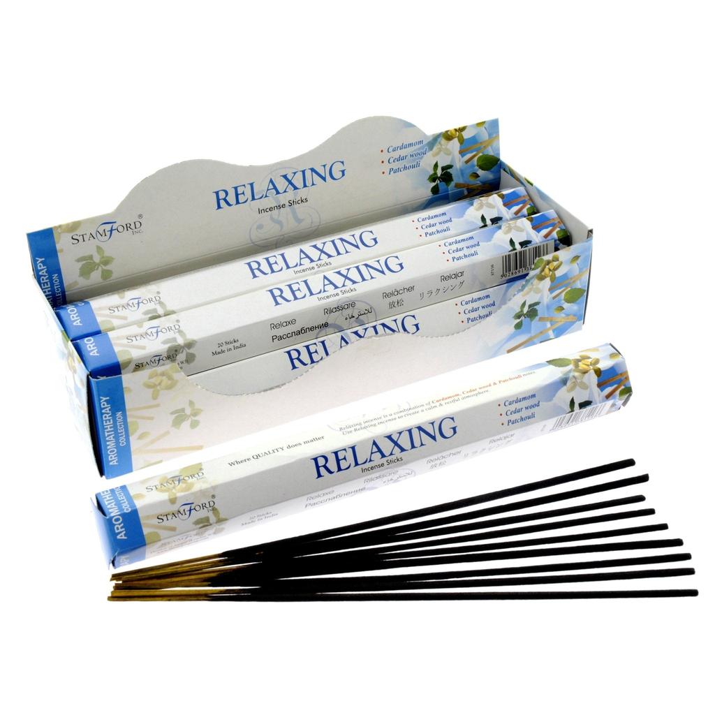 Relaxing Incense Sticks, 20 Count Stamford