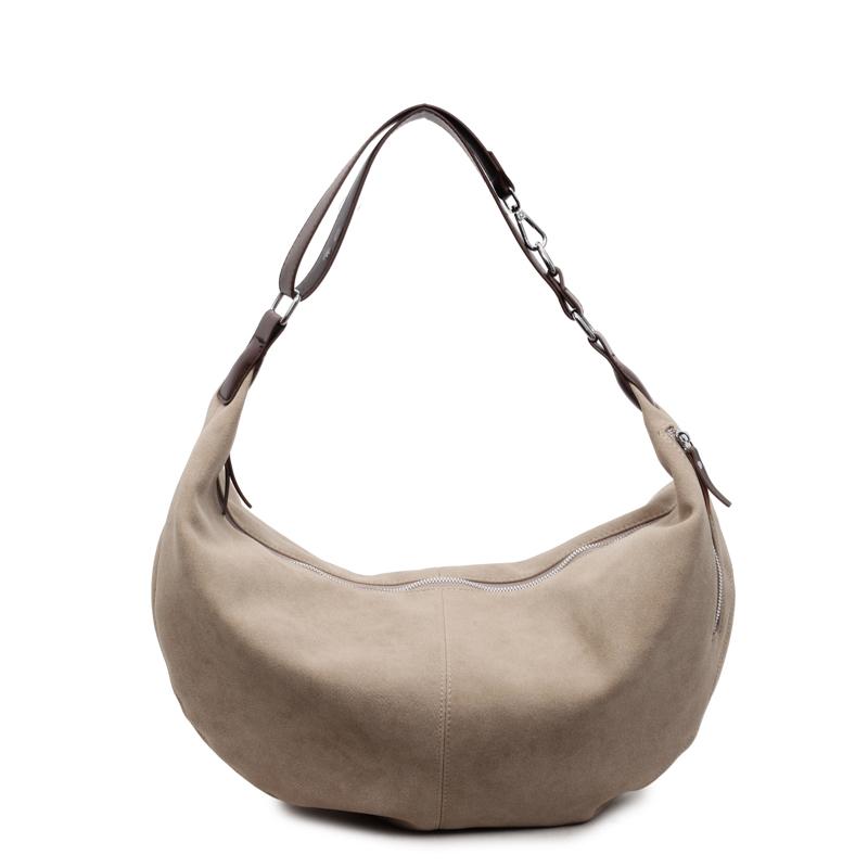 Faux Suede Shoulder Bag for Women, New Autumn/Winter 2026, Trendy, Retro, Large-capacity Single-shoulder Crossbody Bag