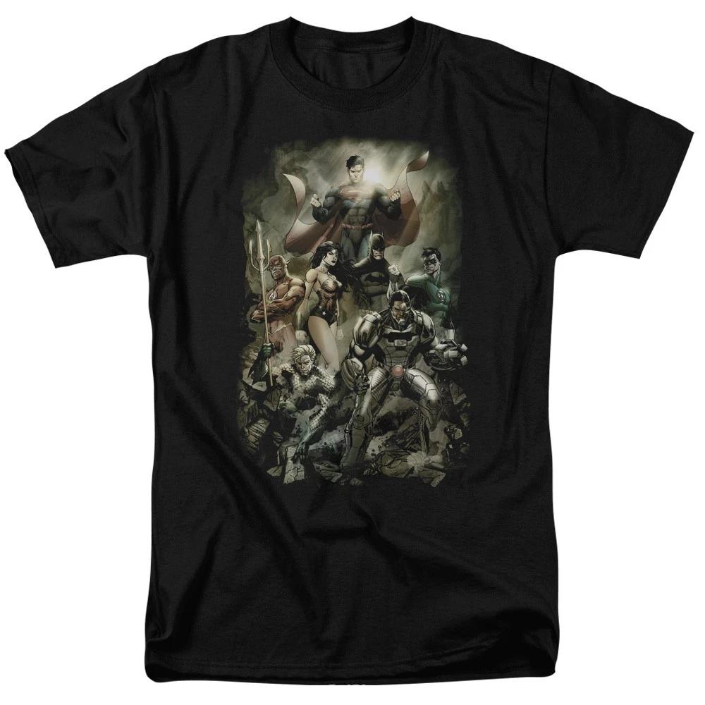 DC Comics - Justice League - Aftermath - Adult T-Shirt L