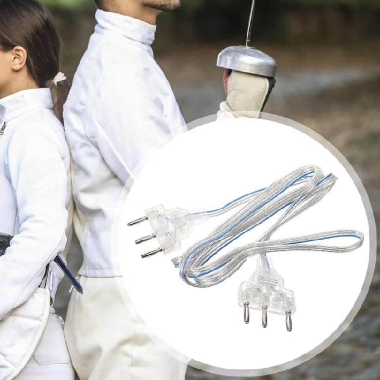 Light weight Flexible Fencing Body Wire Foil Body Wire Light Weight Body Wire Pin Plug Body Cord Fencing Equipment Cord