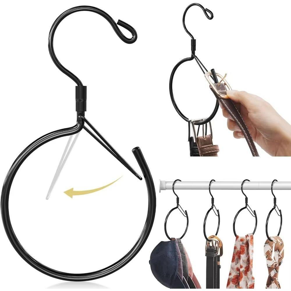 Rust-Proof Belt Hanger Heavy Duty Belt Organizer Hanger Hook Space Saver Dorm