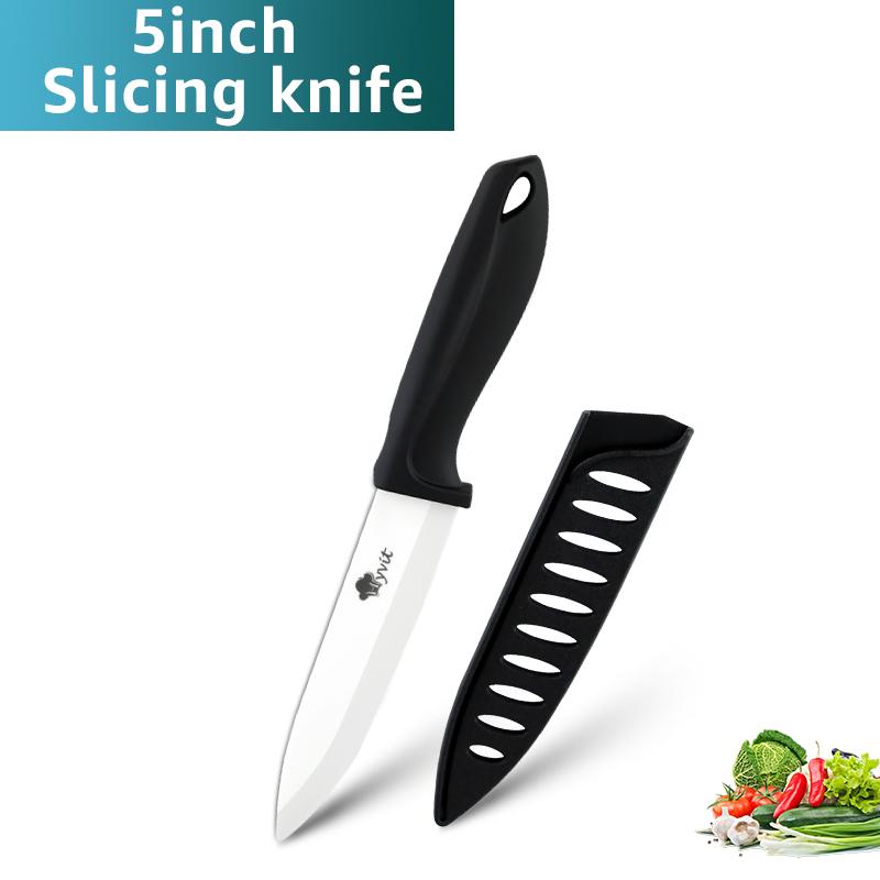 Ceramic Knives Kitchen Knive 3 4 5 6 inch Chef Paring Utility Slicing Bread Knife +Peeler Zirconia White Blade Cooking Tool