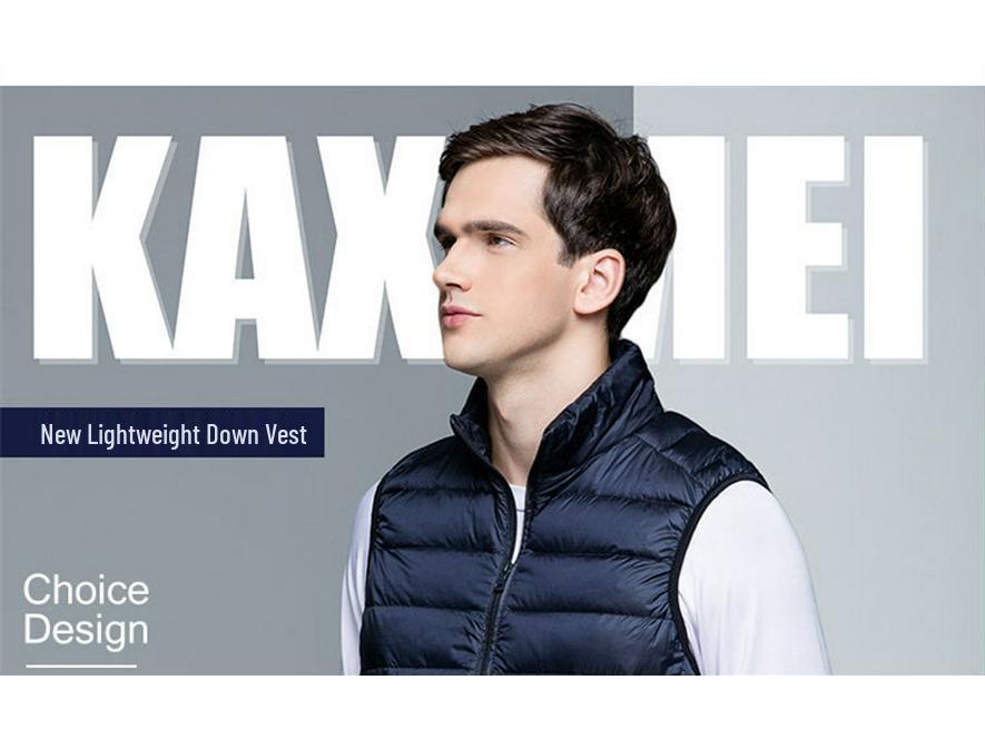 2024 Men's Lightweight Down Vest - Autumn/Winter Edition